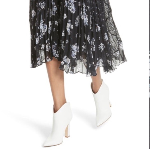 Rebecca Taylor - Pleated Hydrangea Skirt - Picture 4 of 6